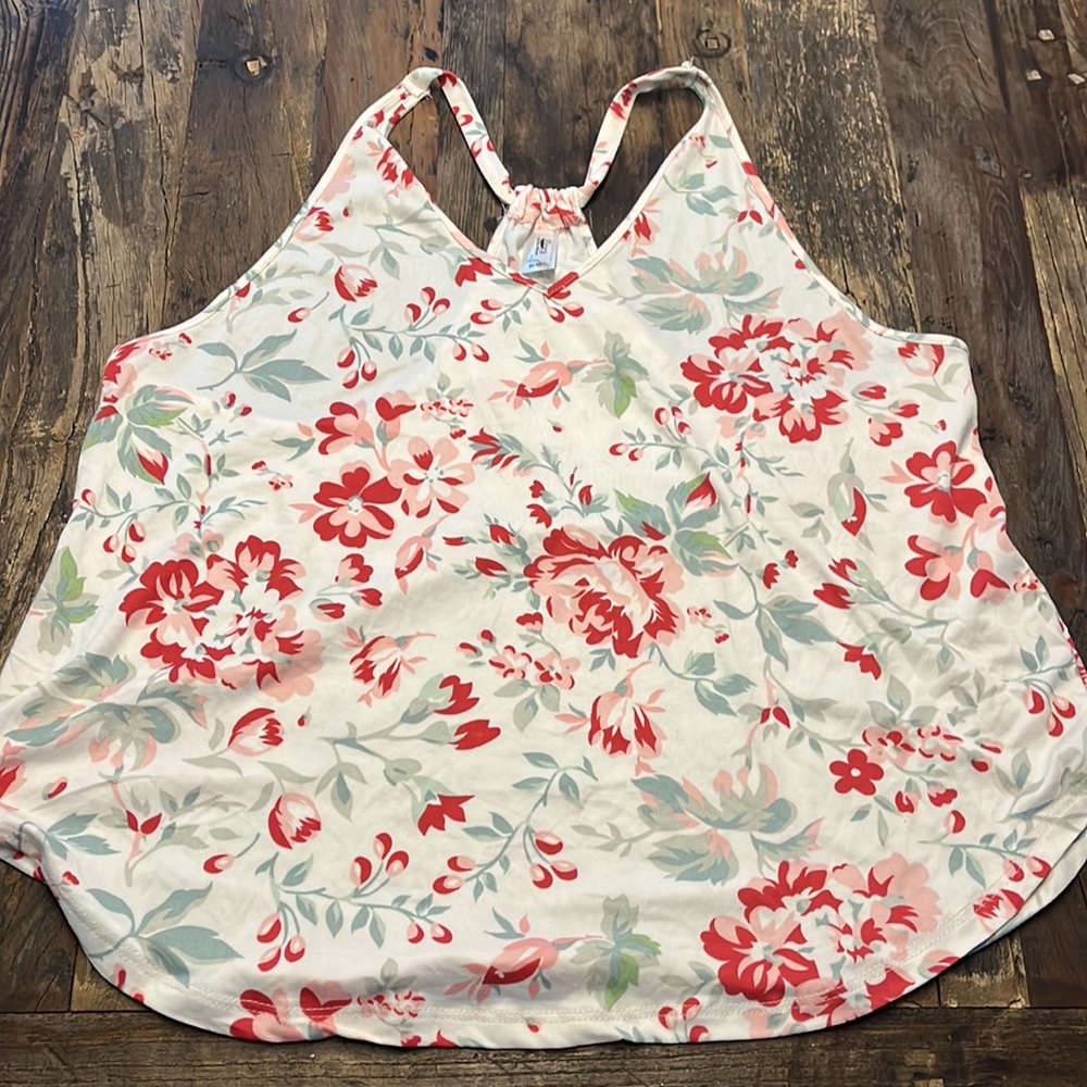 Flora Racerback T (XL) NWOT